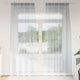 Vidaxl voile gordijn 2 pcs donkergrijs 225 x 140 cm polyester