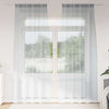 Vidaxl voile gordijn 2 pcs donkergrijs 245 x 140 cm polyester