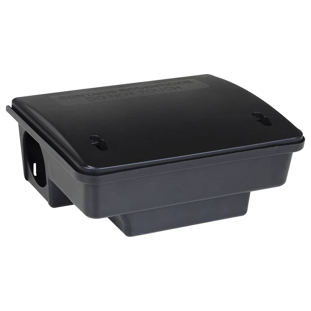 Trappole per topi Vidaxx 6 pezzi 23x19x9,5 cm nere