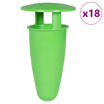 VidaXL snail traps 18 pcs green