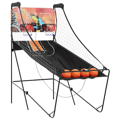Arcade de baloncesto vidaxl con 4 balones para 2 jugadores