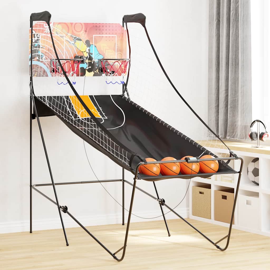 Arcade di basket Vidaxl con 4 palloni per 2 giocatori