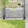 Piedini quadrati Vidaxx 4 pezzi 71x71 mm in acciaio verniciato a polvere antracite