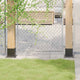 Vidaxl paonderstellen vierkant 12 st 101x101 mm gepoedercoat staal