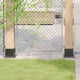 Vidaxx bases cuadradas 12 piezas 141x141 mm acero con recubrimiento en polvo