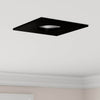 Faretto VidaXL 24 pz nero 9 x 9 x 2 cm alluminio