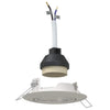 VidaXL foco 24 piezas blanco 9 x 9 x 2,5 cm metal