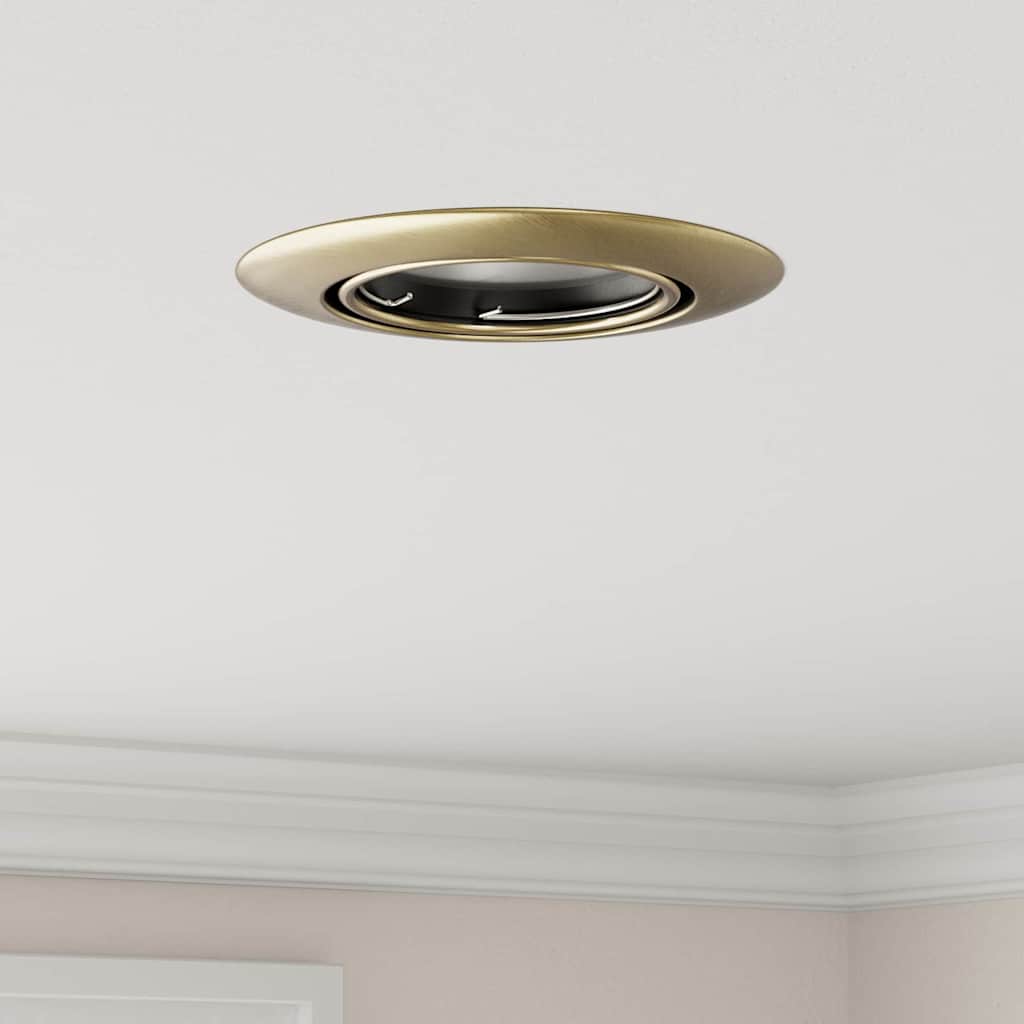 VidaXL spot 24 piezas cobre 9 x 9 x 2,5 cm metal