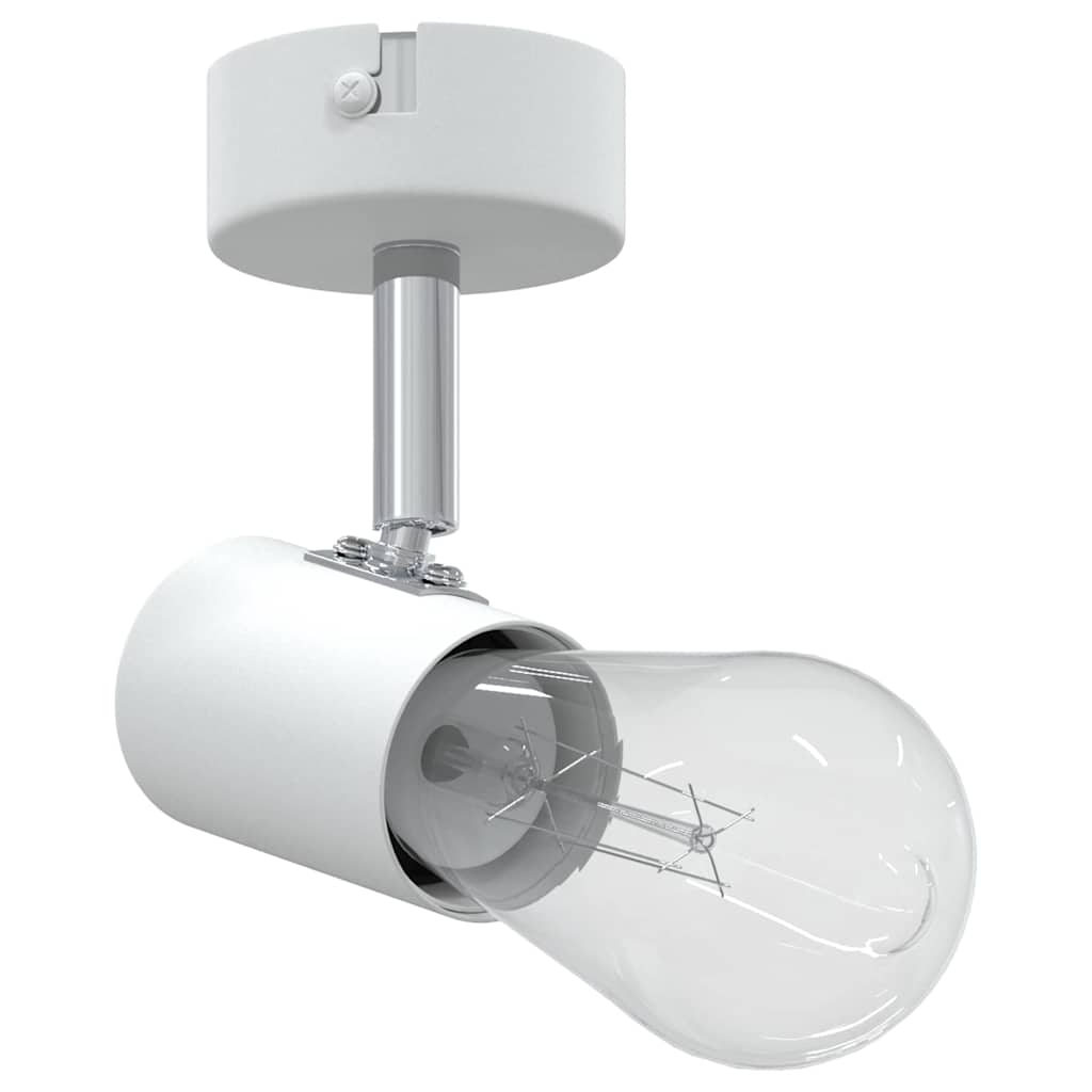 Faretto da soffitto Vidaxxl con faretti bianco 6,5 x 6 x 11,5 cm in metallo