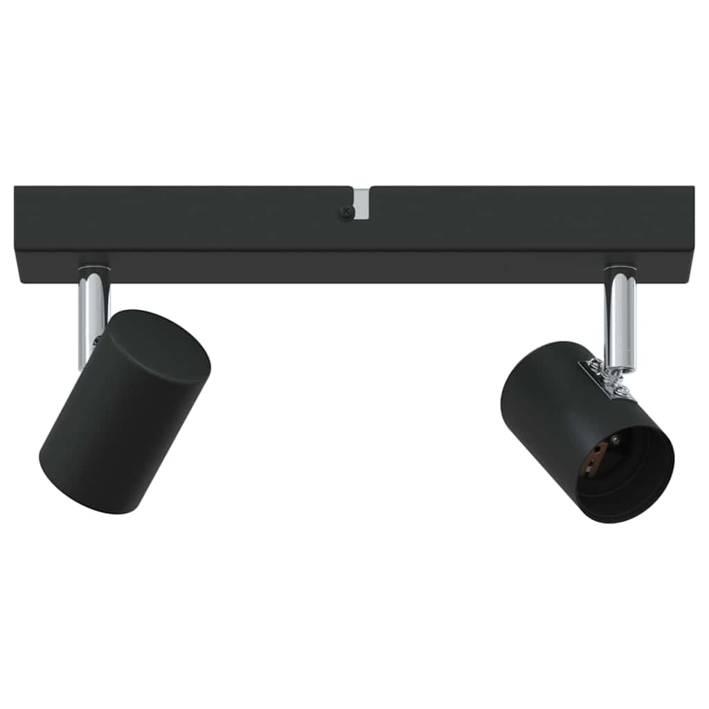 Vidaxx foco de techo con focos negro 26 x 6,5 x 11,5 cm metal