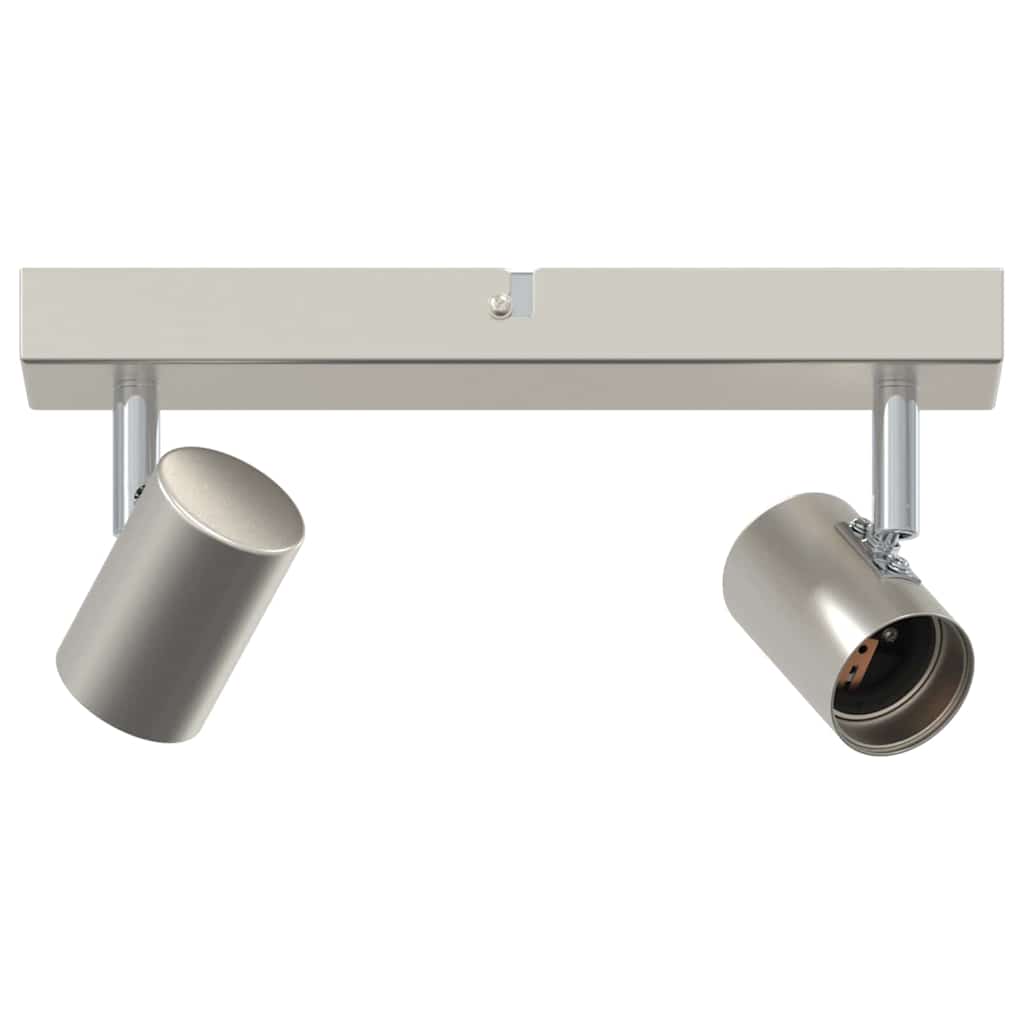 Vidaxxl foco de techo con focos níquel 26 x 6,5 x 11,5 cm metal