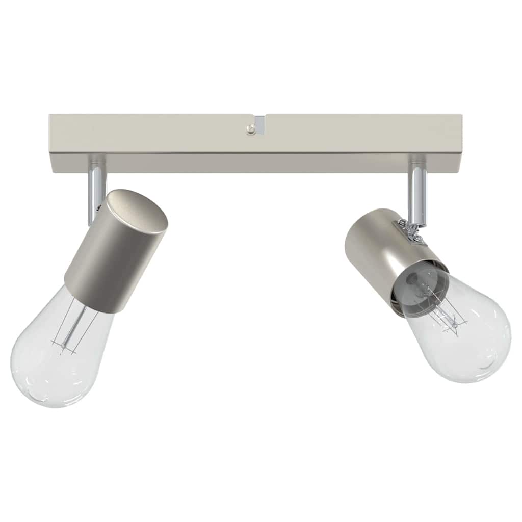 Vidaxxl foco de techo con focos níquel 26 x 6,5 x 11,5 cm metal