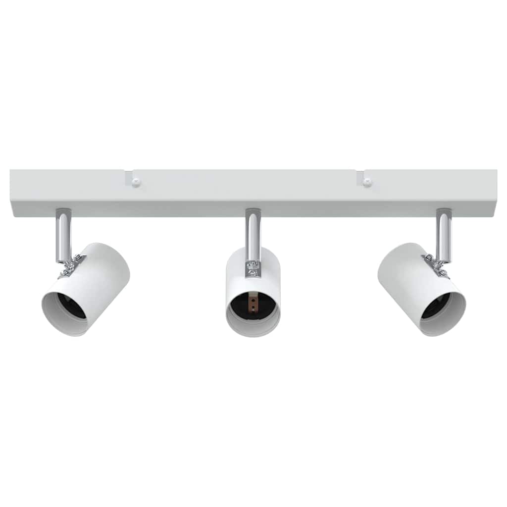 Vidaxl plafondspot met schijnwerpers wit 38 x 6,5 x 11,5 cm metaal