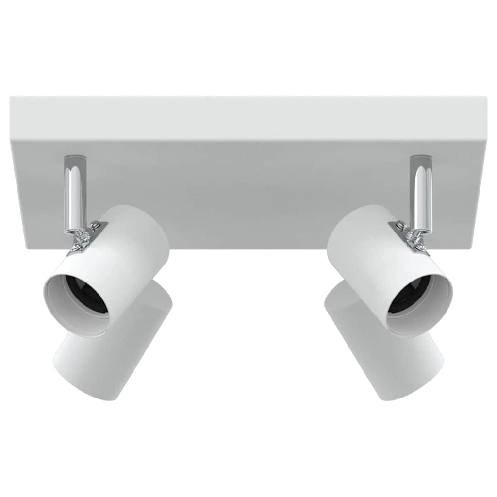 Faretto da soffitto Vidaxxl con faretti bianco 26,5 x 26 x 11,5 cm in metallo