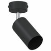 Vidaxl plafondspot met schijnwerpers zwart 6 x 6 x 16 cm metaal