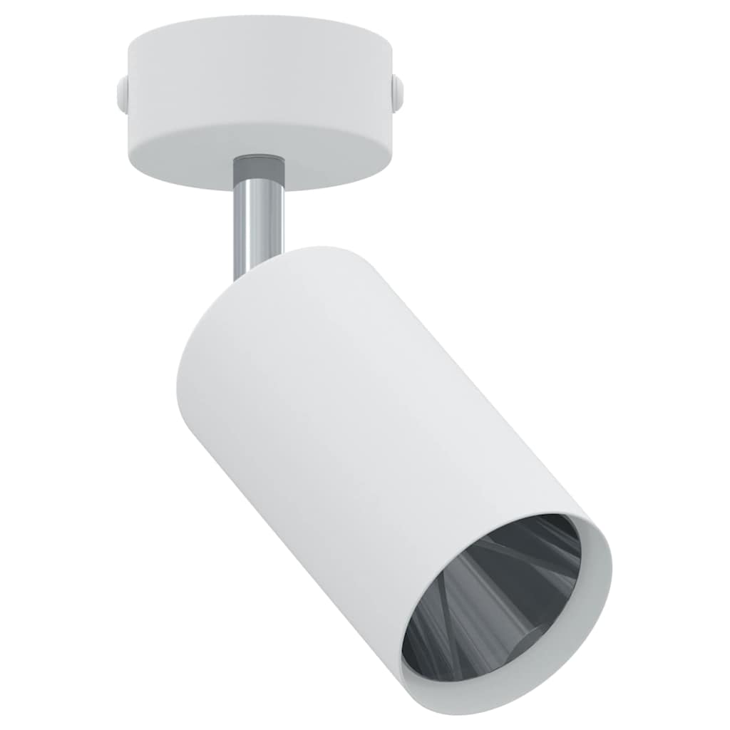 Vidaxl plafondspot met schijnwerpers wit 6 x 6 x 16 cm metaal