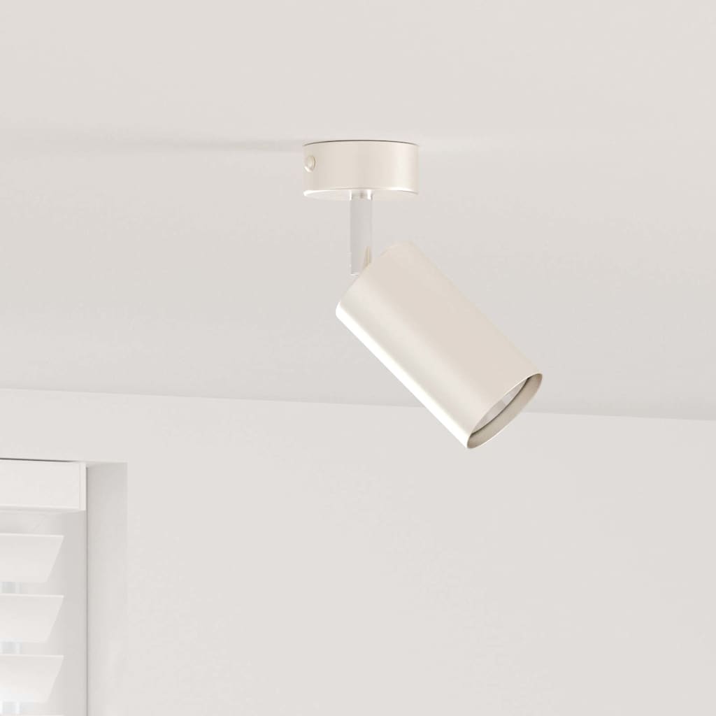 Faretto da soffitto Vidaxx con faretti nichel 6 x 6 x 16 cm in metallo