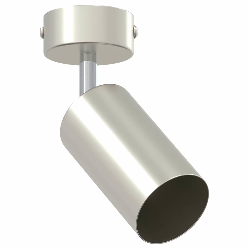 Faretto da soffitto Vidaxx con faretti nichel 6 x 6 x 16 cm in metallo
