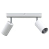 Faretto da soffitto Vidaxx con faretti bianco 26 x 6 x 16 cm in metallo