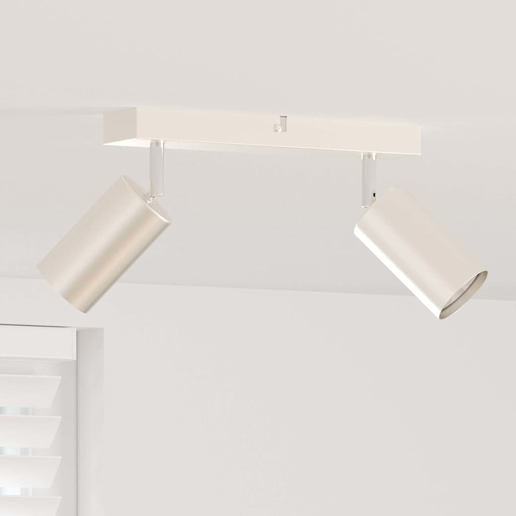 Vidaxx foco de techo con focos níquel 26 x 6 x 16 cm metal