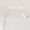 Faretto da soffitto Vidaxx con faretti nichel 26 x 6 x 16 cm in metallo