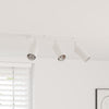 Faretto da soffitto Vidaxx con faretti bianco 38 x 6 x 16 cm in metallo