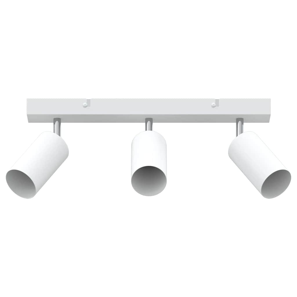 Faretto da soffitto Vidaxx con faretti bianco 38 x 6 x 16 cm in metallo