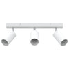 Faretto da soffitto Vidaxx con faretti bianco 38 x 6 x 16 cm in metallo