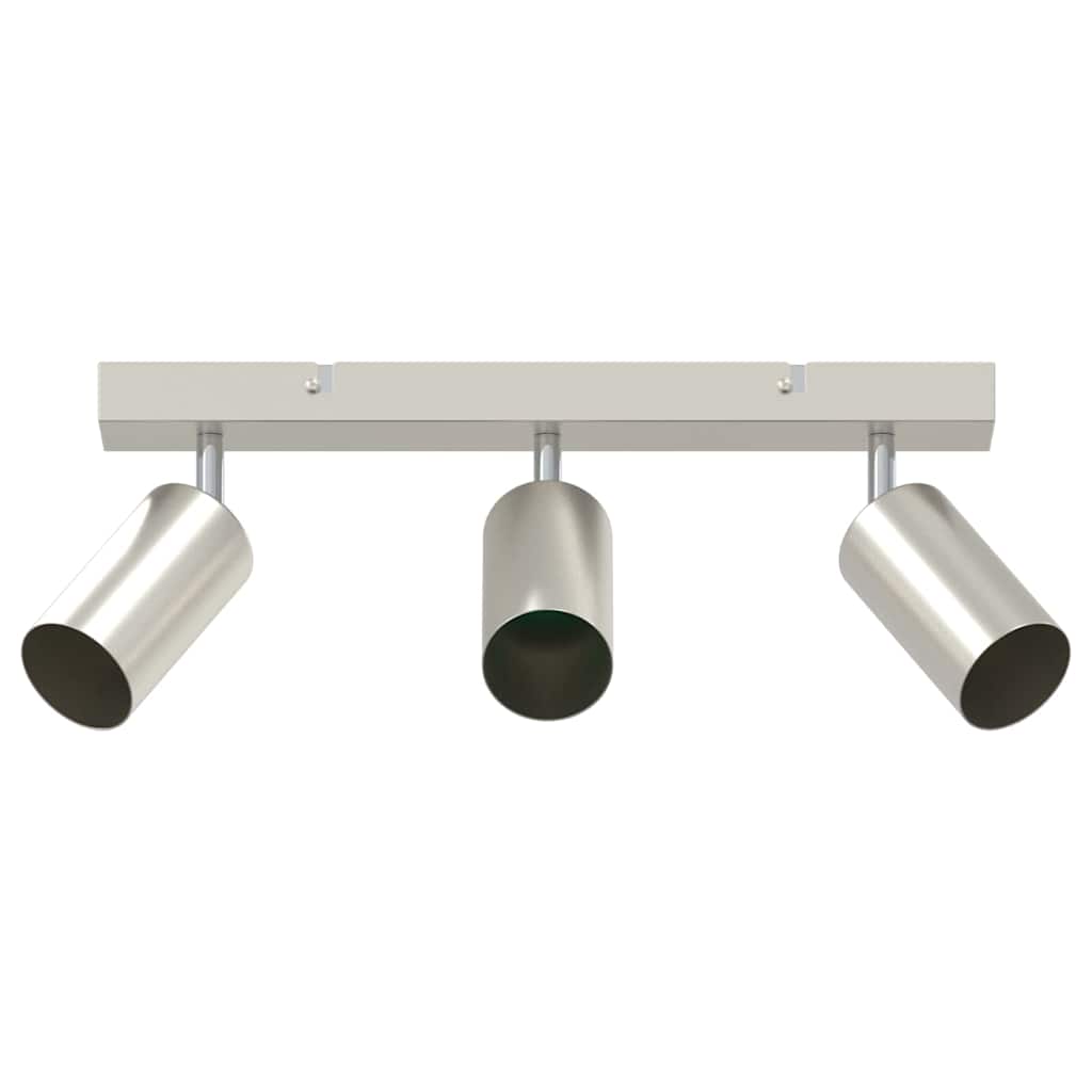 Vidaxx foco de techo con focos níquel 38 x 6 x 16 cm metal