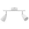 Vidaxx foco de techo con focos blanco 25,5 x 8 x 16 cm metal