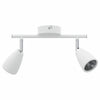 Vidaxl plafondspot met schijnwerpers wit 25.5 x 8 x 16 cm metaal