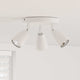 Vidaxx foco de techo con focos blanco 19 x 19 x 14,5 cm metal
