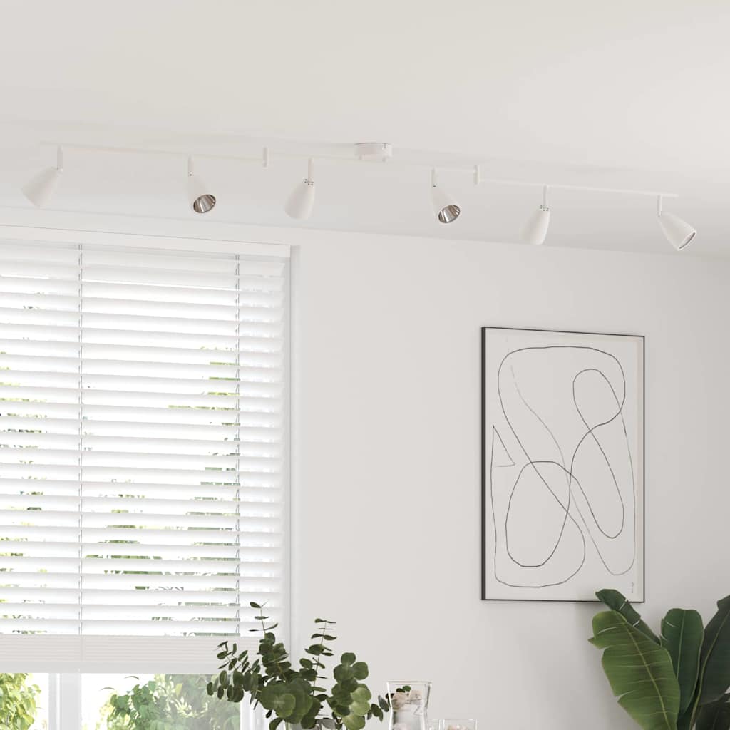 Faretto da soffitto Vidaxx con faretti bianco 25,5 x 8 x 16 cm in metallo