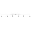 Faretto da soffitto Vidaxx con faretti bianco 25,5 x 8 x 16 cm in metallo