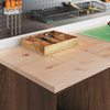 Vidaxl garagekasten 2 st spaanplaat bruin eiken