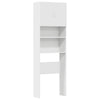 Mueble lavadora Vidaxx 64x24x190 cm acabado madera blanco