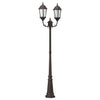 Illuminazione da giardino VidaXL bronzo 68 x 20 x 235 cm alluminio e vetro