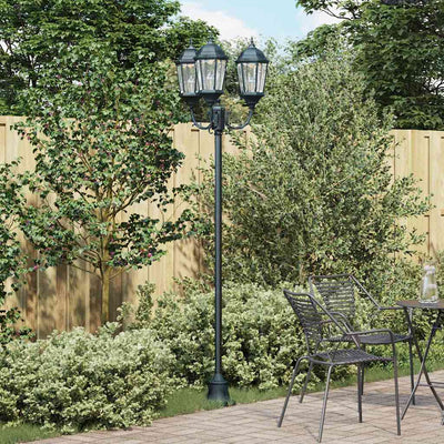 VidaXL illuminazione da giardino vintage verde spazzolato 57 x 49 x 241 cm