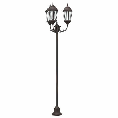 Illuminazione da giardino Vidaxx bronzo 57 x 49 x 241 cm alluminio e vetro