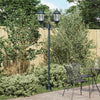 Vidaxl tuinverlichting vintage geborsteld groen 68 x 20 x 235 cm