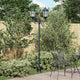 Illuminazione da giardino Vidaxx vintage verde spazzolato 68 x 20 x 235 cm