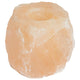 VidaXL Portavelas de piedra de sal sal de roca rosa