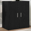 Scarpiere Vidaxx 32x35x70 cm in truciolare 2 pezzi rovere nero