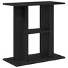 Supporto per acquario Vidaxx rovere nero 60x30x60 cm in legno composito