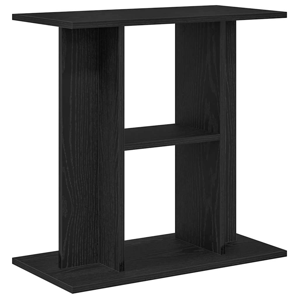 Supporto per acquario Vidaxx rovere nero 60x30x60 cm in legno composito