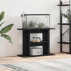 Vidaxl aquariumstandaard 80x35x60 cm spaanplaat zwart eikenkleurig