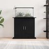 Supporto per acquario Vidaxx rovere nero 81x36x73 cm in legno composito