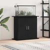 Supporto per acquario Vidaxx rovere nero 81x36x73 cm in legno composito