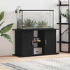 Supporto per acquario Vidaxx rovere nero 101x41x58 cm in legno composito