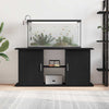 Vidaxl aquariumstandaard 121x41x58 cm spaanplaat zwart eikenkleurig